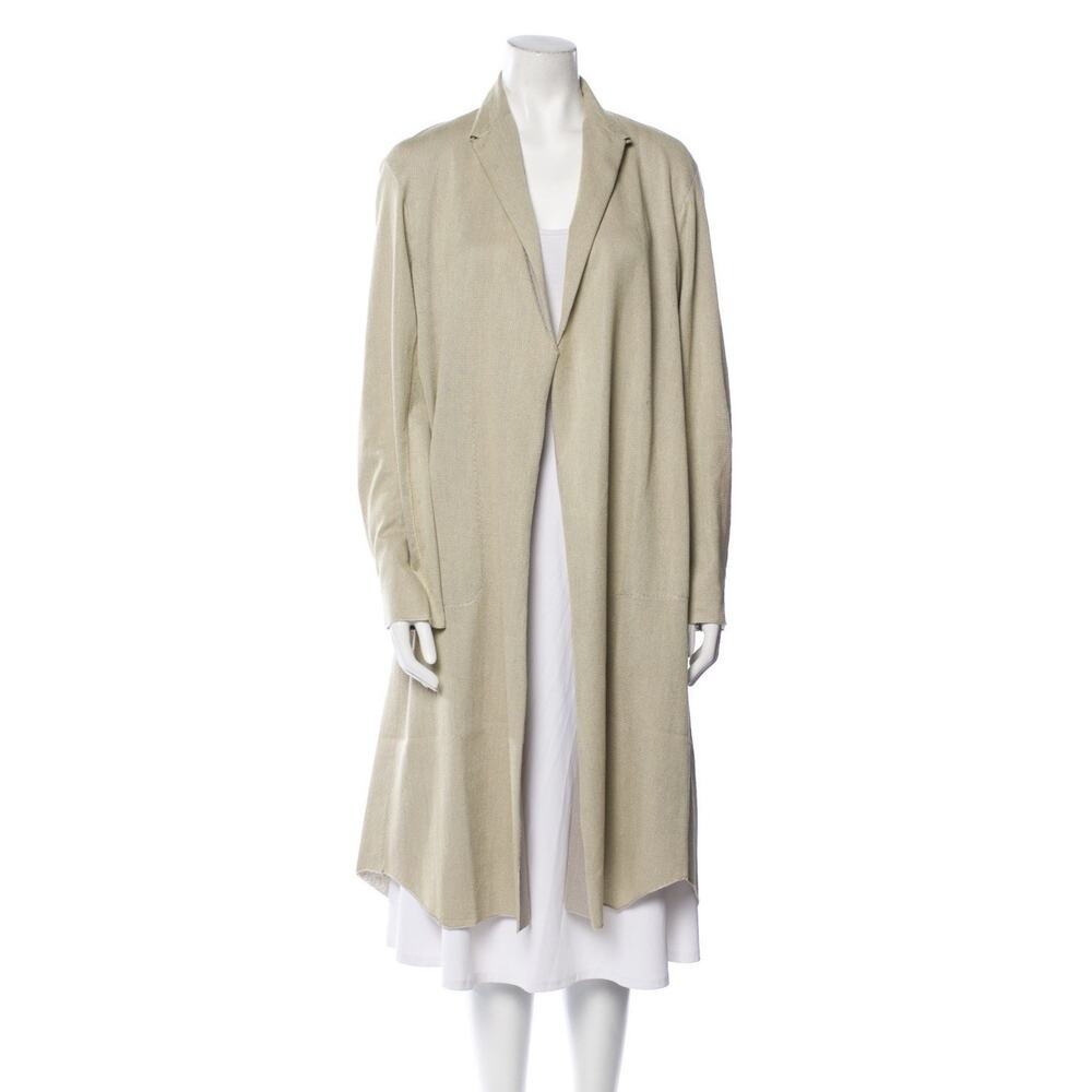NWT Boboutic Long Cardigan Jacket In Sulfur - S
